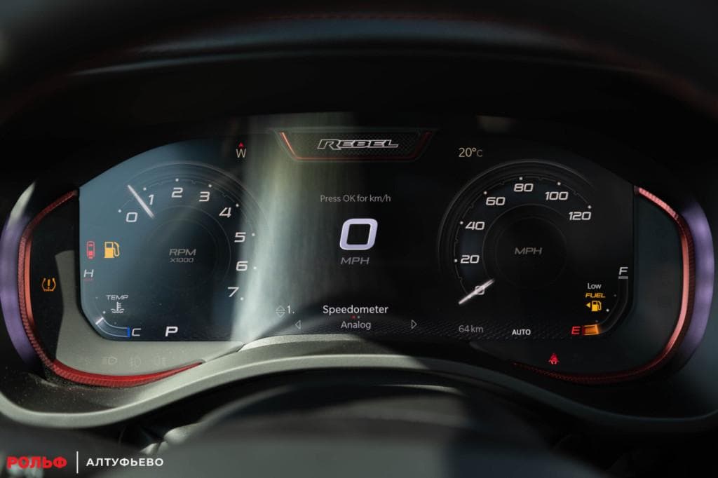 Ram 1500 Rebel Crew Cab 3.0 8AT 4WD в лизинг - 9