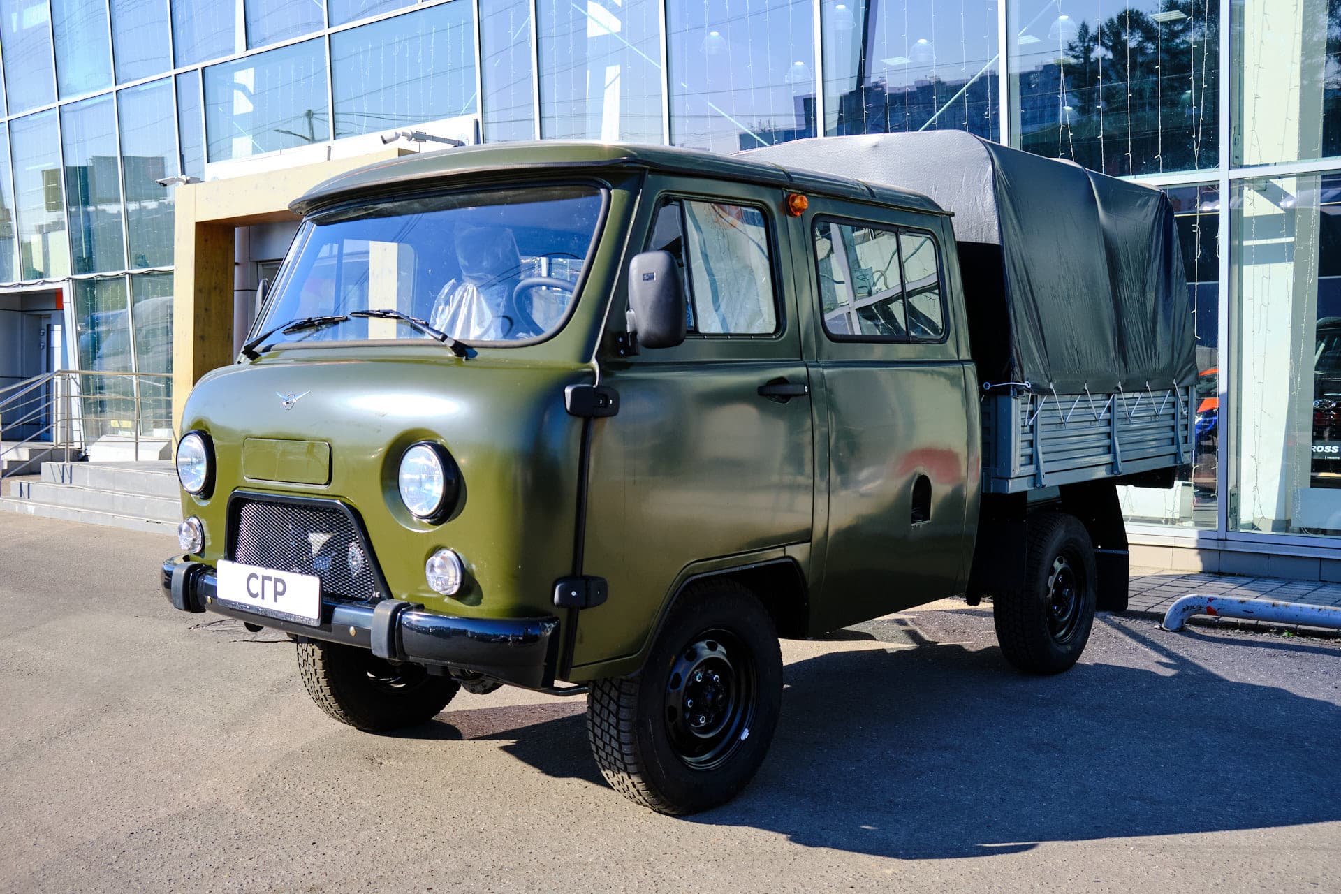 UAZ 39094 Фермер Двойная кабина без ABS 2.7 5MT в лизинг - 3