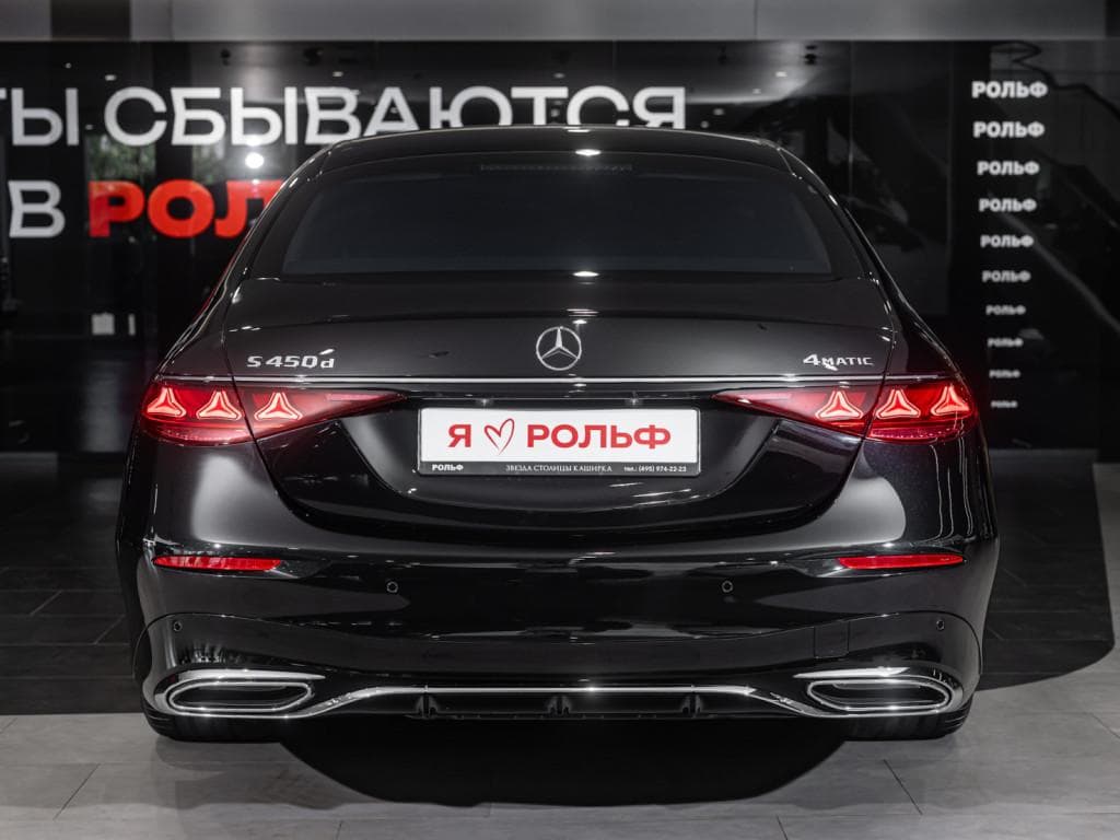 Mercedes-Benz S седан 450 д полный привод в лизинг - 6