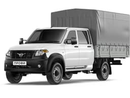 UAZ Profi двухрядная кабина Двойная кабина с бортом Base 4х4 2.7 5MT в лизинг - 1