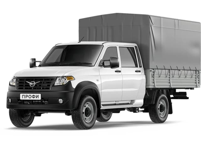 UAZ Profi двухрядная кабина Двойная кабина с бортом Base 4х4 2.7 5MT в лизинг - 1