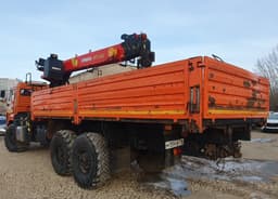 Камаз 43118 6x6 Бортовой с КМУ - 4
