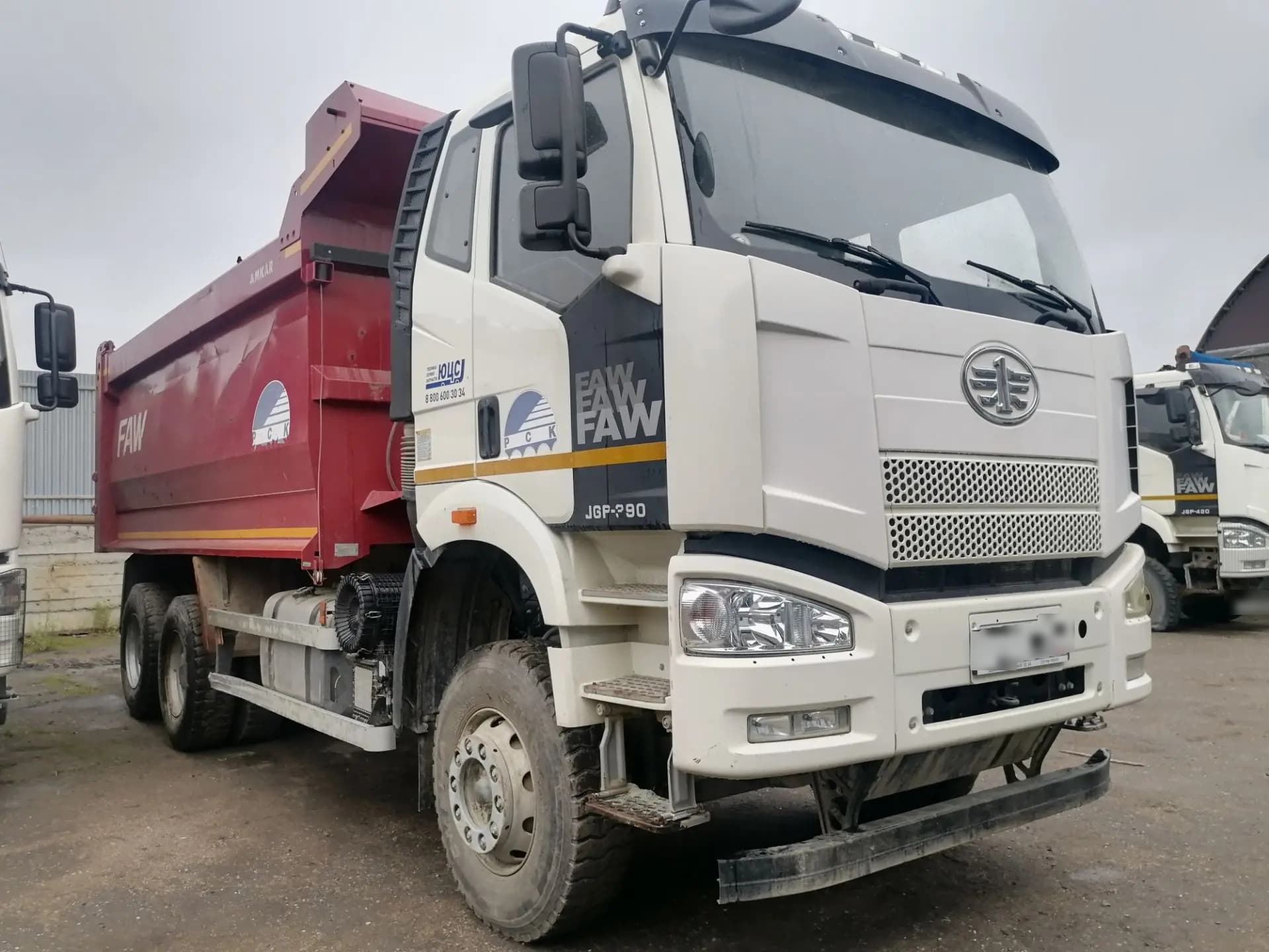 Автомастер 5589* на шасси FAW CA 3250 6x4 Самосвал - 2