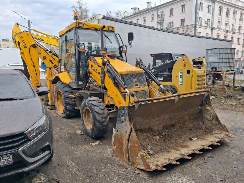 Bull HD-100 Экскаватор-погрузчик - 2