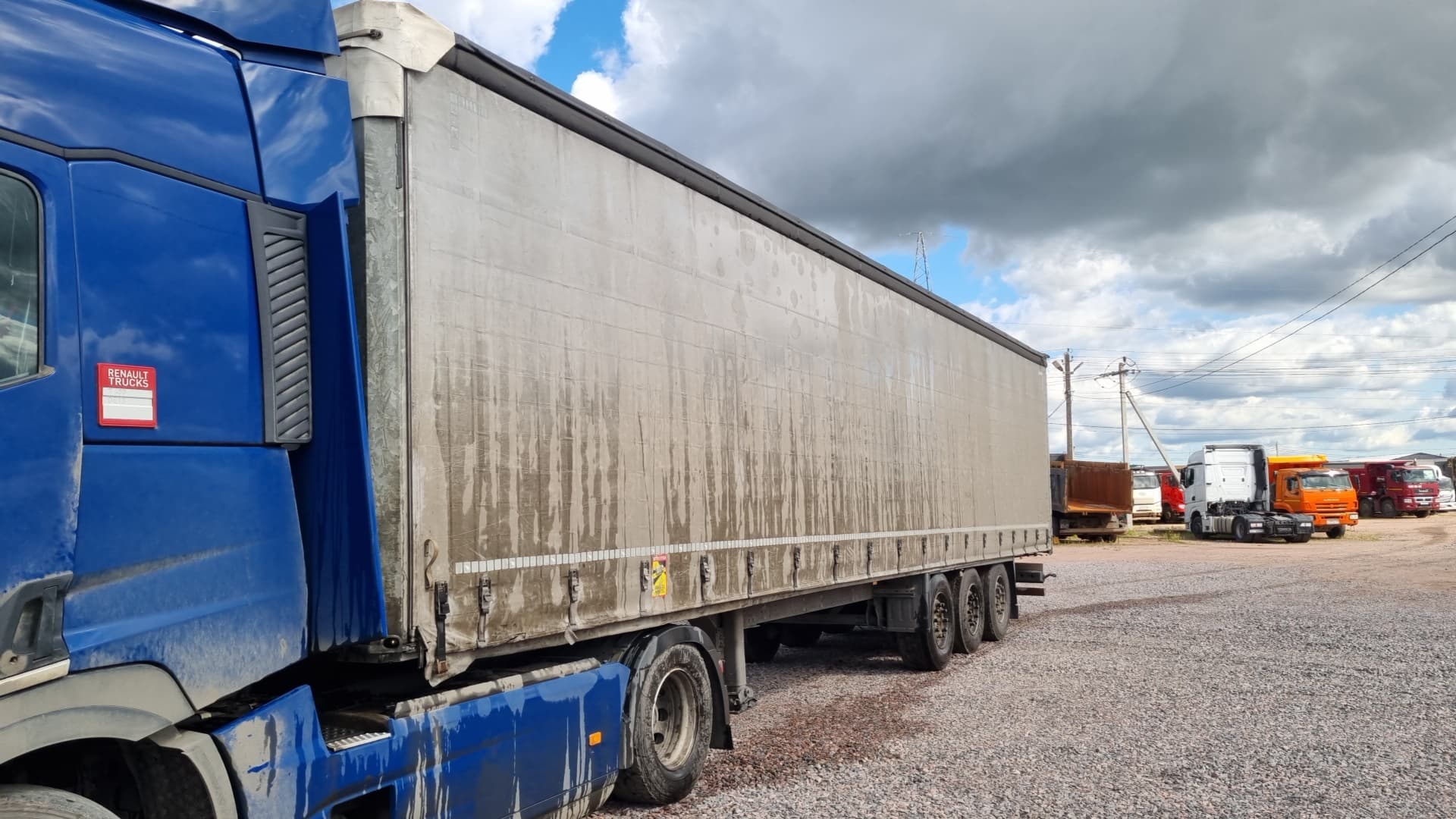 Schmitz Cargobull SCS Полуприцеп шторный - 1