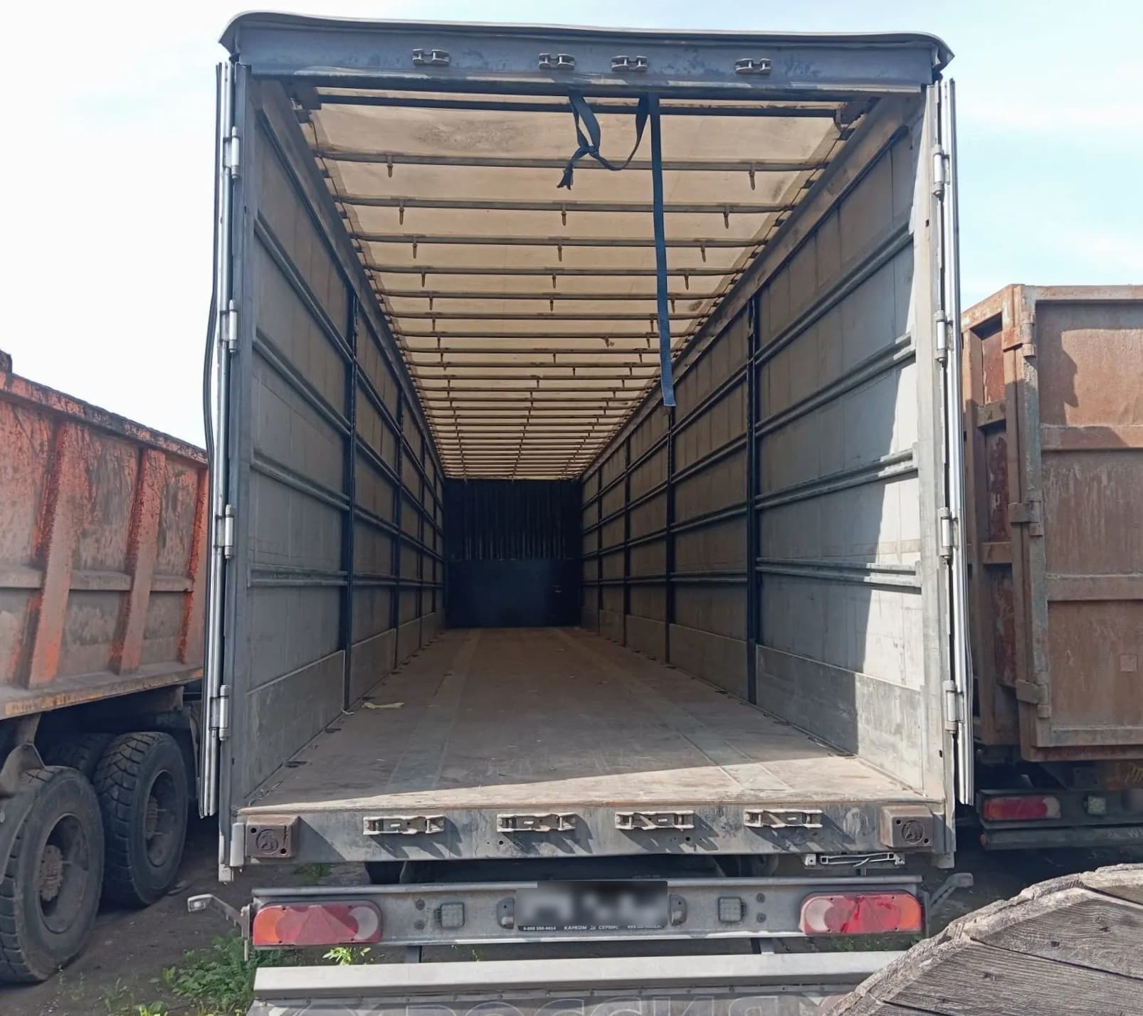 Тонар 97882 Полуприцеп шторный - 4
