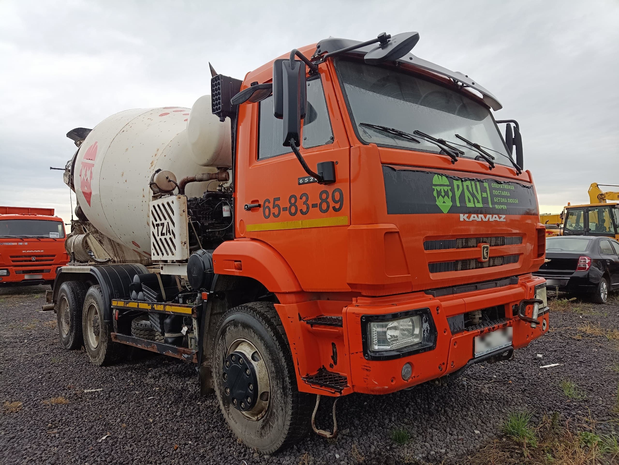 Камаз 6520 6x4 Автобетоносмеситель - 2