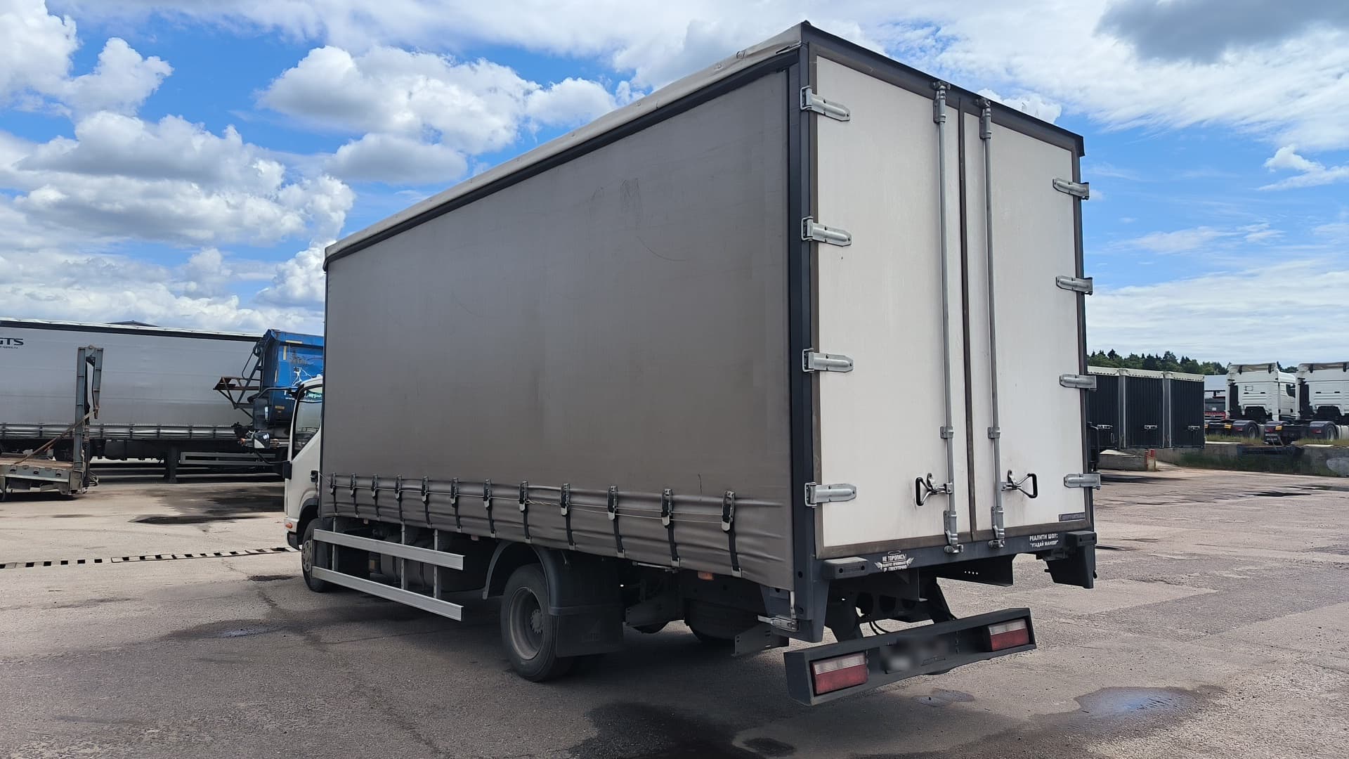 Ттм-Центр АБ-73* на шасси JAC N90 4x2 Бортовой (Евроборт) - 4