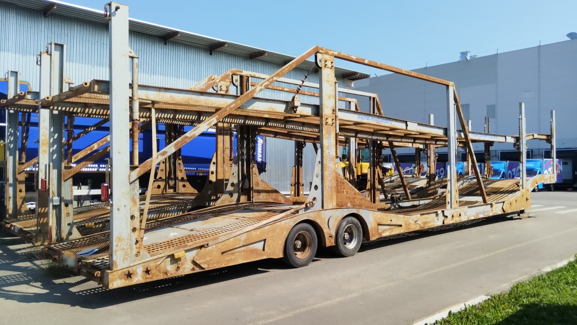 Jinan Senyang HZF* Полуприцеп автовоз - 3
