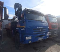 Карвинг 3370* на шасси КамАЗ 43118 6x6 Бортовой с КМУ - 2