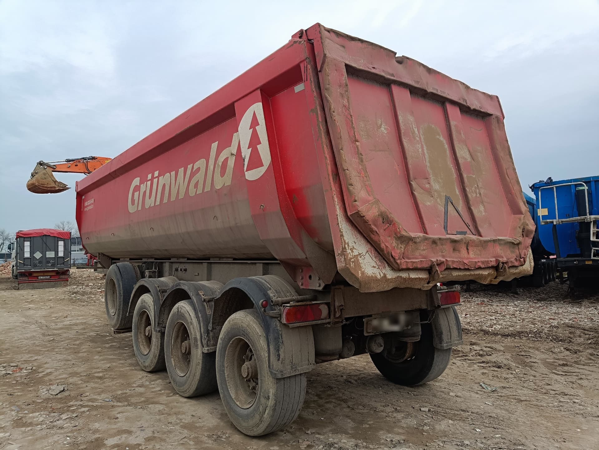 Grunwald 9453 Полуприцеп самосвальный - 4
