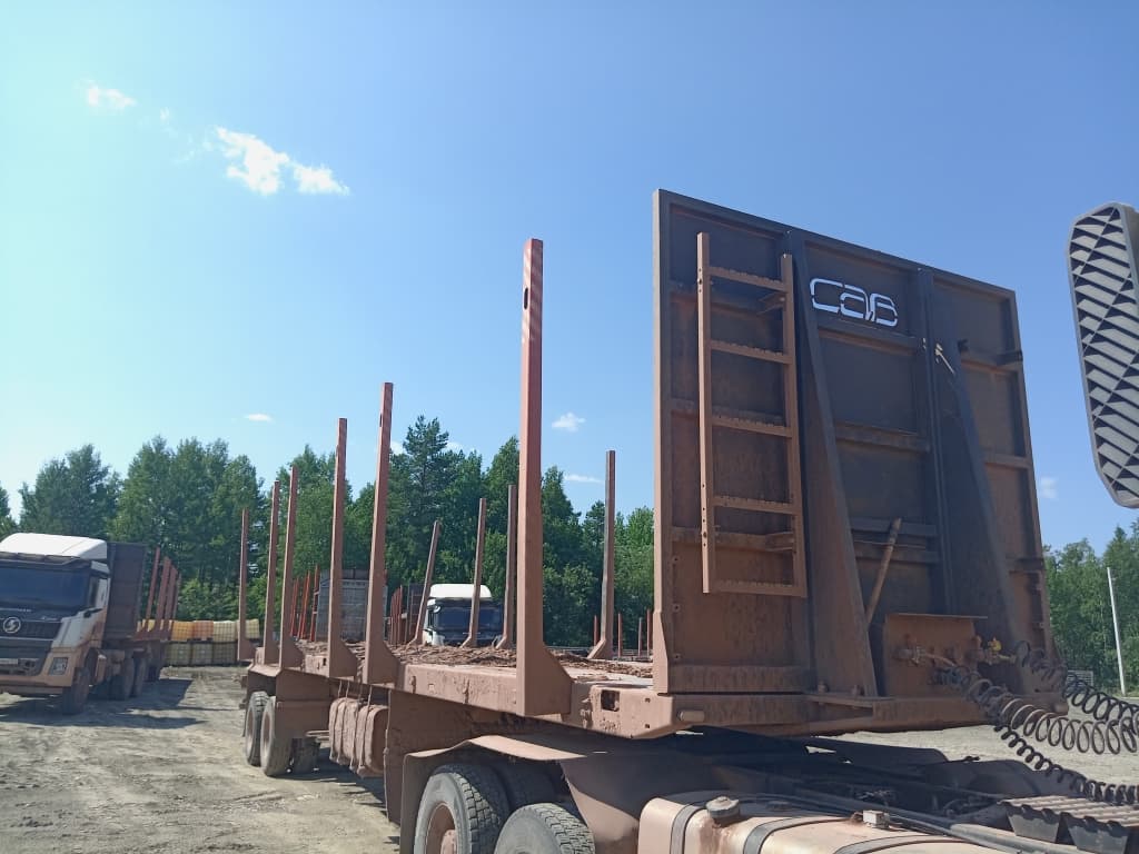 Сав (Спецавто-Восток) 9318* Полуприцеп тяжеловоз 2 оси - 1