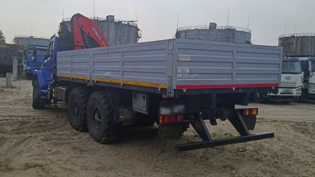 Завод Спецмаш SM04* на шасси Ural NEXT 4320 6x6 Бортовой с КМУ - 4