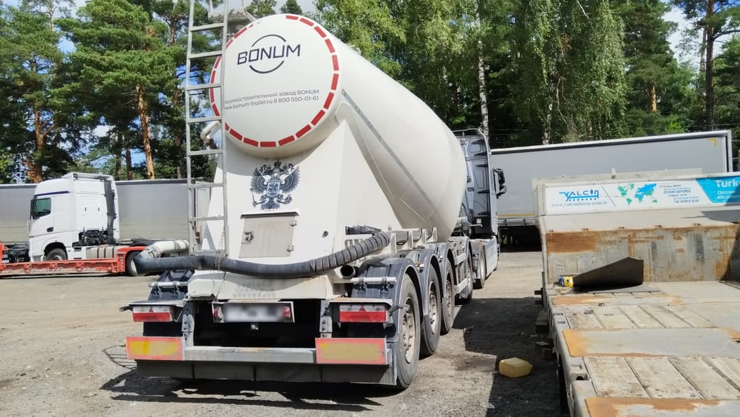 Bonum 914231 Полуприцеп цистерна для сыпучих грузов - 3