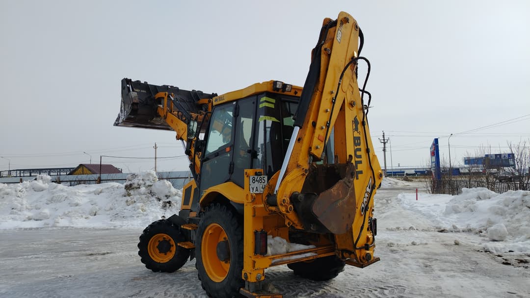 Bull HD-100 Экскаватор-погрузчик - 4