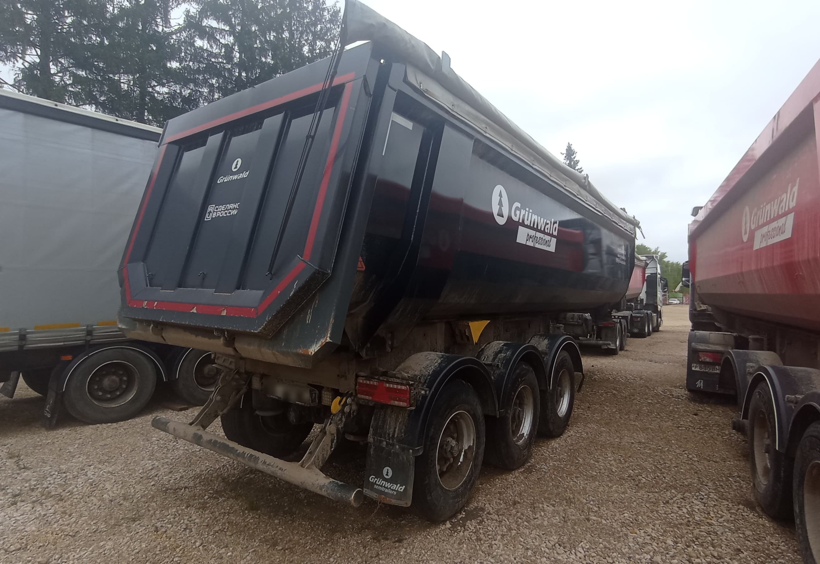 Grunwald 9453 Полуприцеп самосвальный - 3