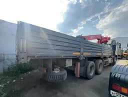 Завод Спецмаш SM04* на шасси FAW CA 3250 6X4 Бортовой с КМУ - 3