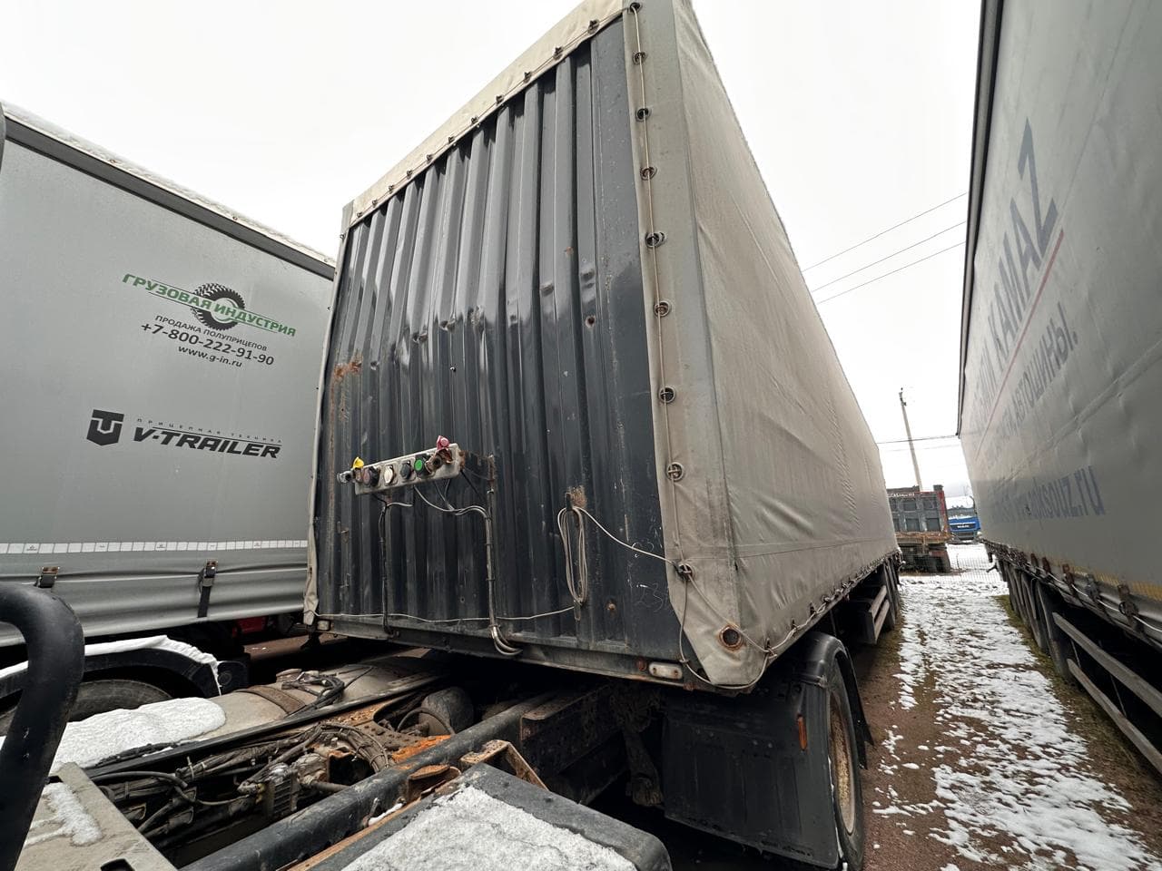 Тонар 9888 Полуприцеп шторный - 1