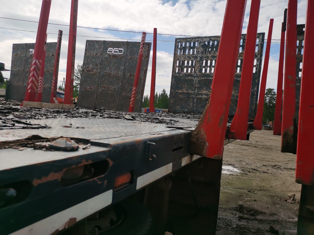 Востокспецтрак 9880* Полуприцеп сортиментовоз - 3