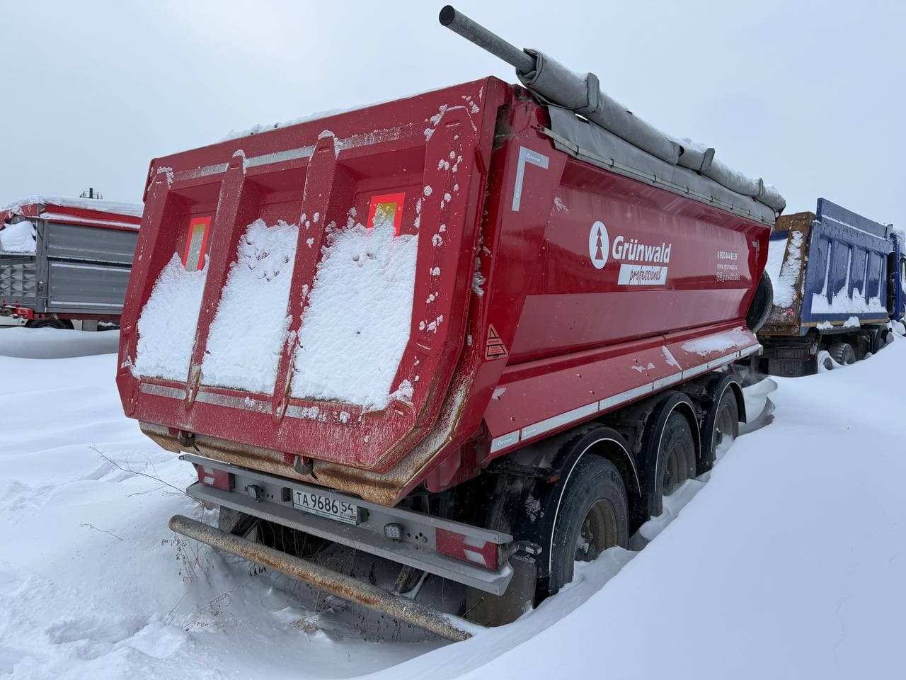 Grunwald GRW375 Прицеп самосвал - 3