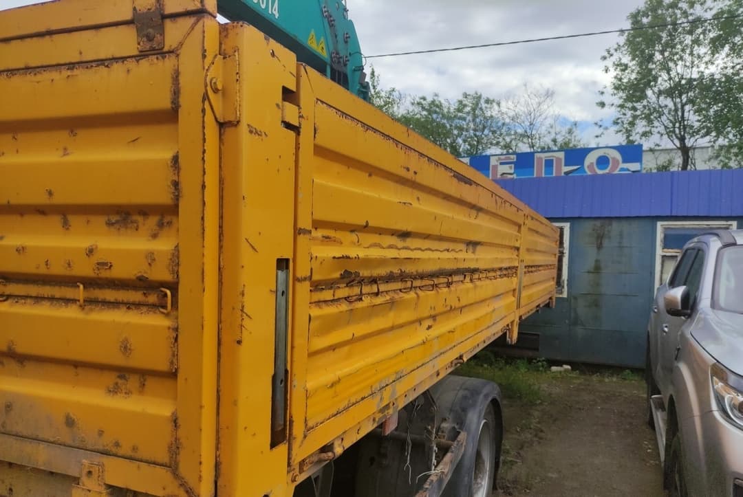 Завод Асавто 3382* на шасси КамАЗ 4308 4x2 Бортовой с КМУ - 3