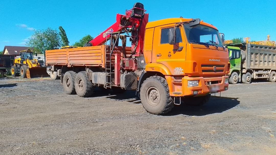Камаз (КАЗ) КС-55713* на шасси КАМАЗ 43118 6x6 Автокран - 2