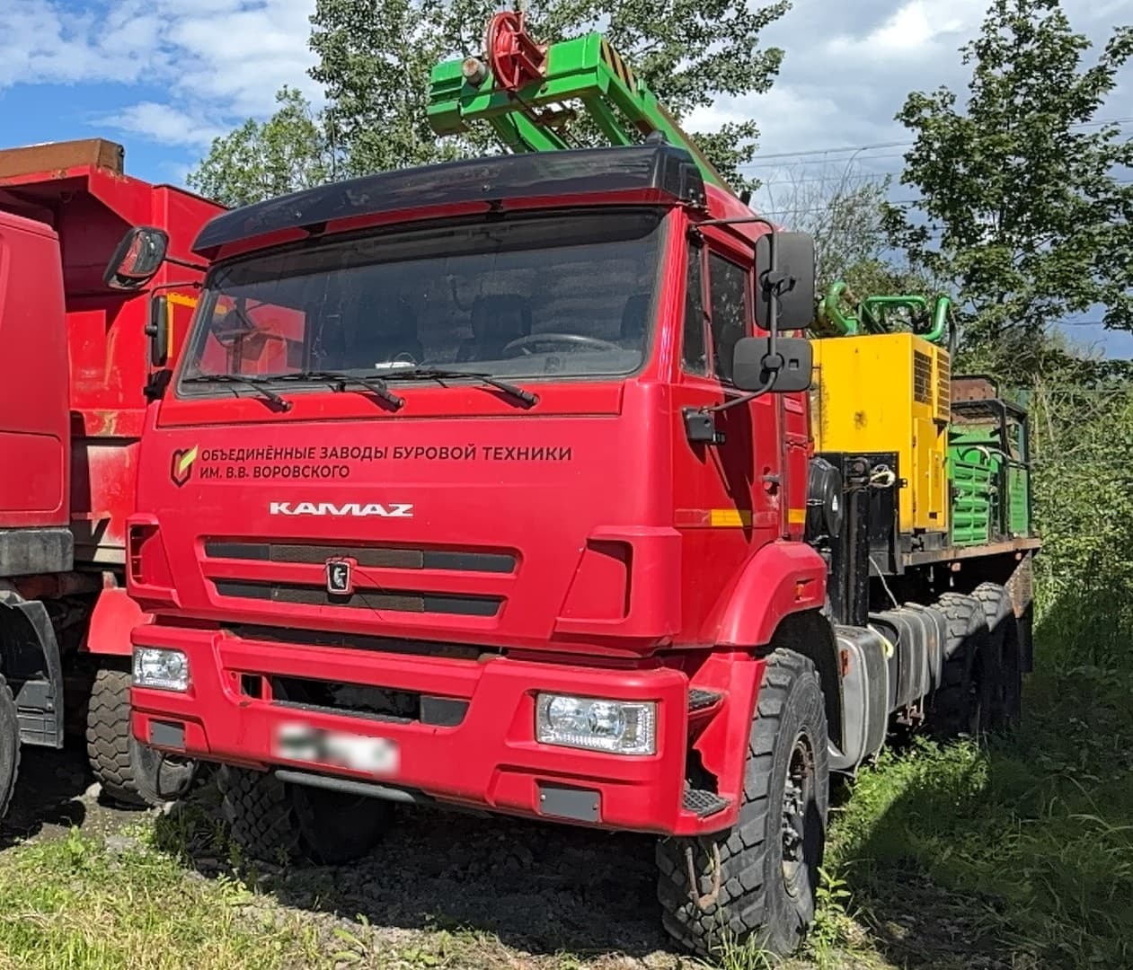 Камаз 43118 6x6 Буровая установка УРБ-2Д3 - 1