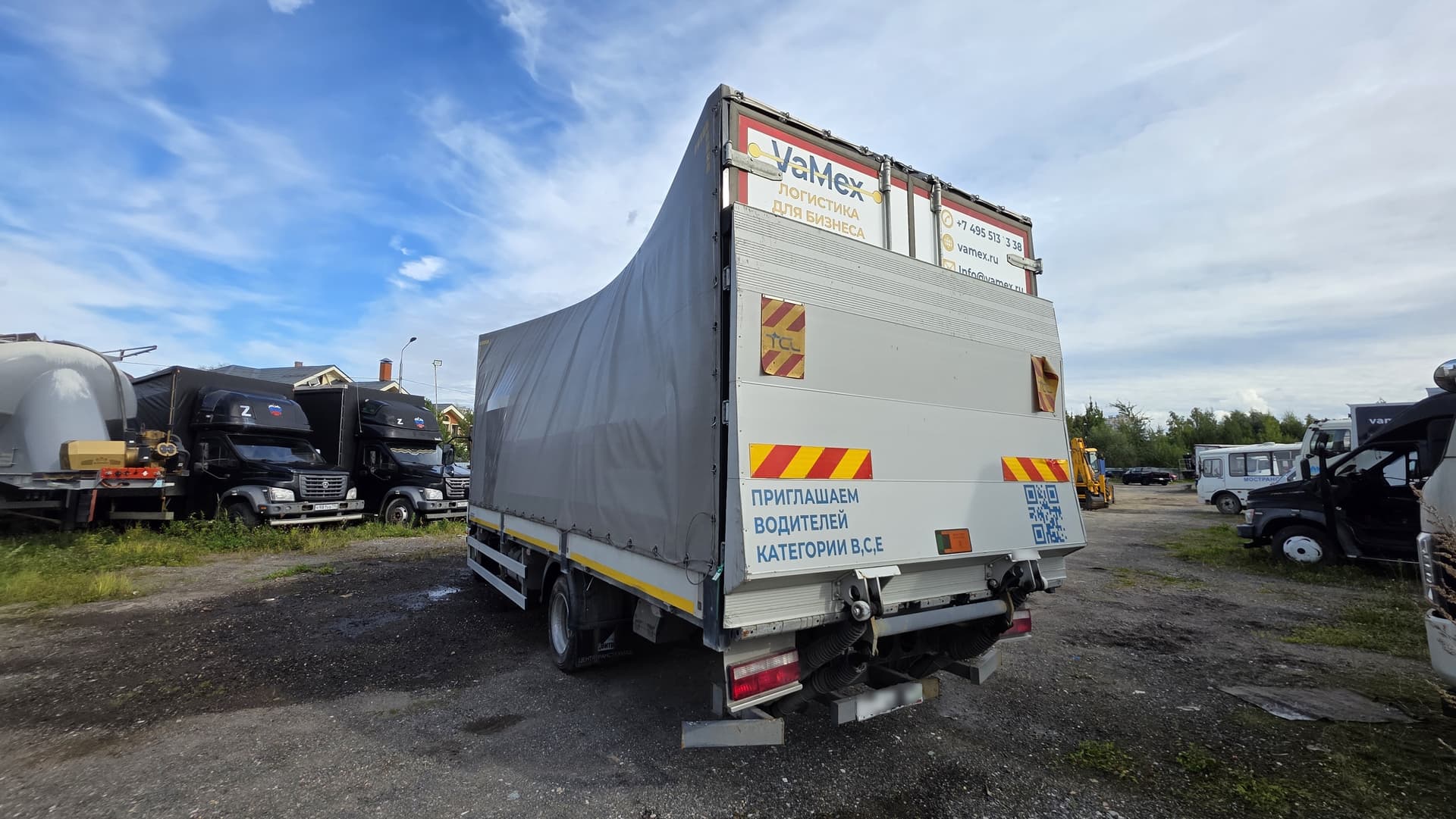 Ттм-Центр АБ-73* на шасси JAC N90 4x2 Бортовой (Евроборт) - 4