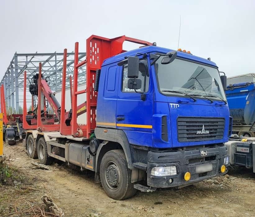 Дизель-С 5200* на шасси МАЗ 6312 6x4 Сортиментовоз с КМУ - 2