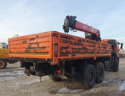 Камаз 43118 6x6 Бортовой с КМУ - 3