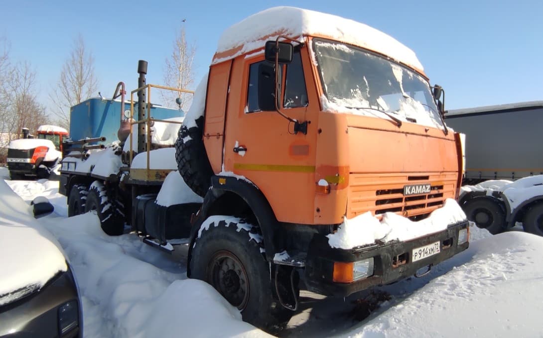 Уральский Завод Спецтехники (Челябинск) 66191* на шасси КамАЗ 43118 6x6 Агрегат цементировочный - 2