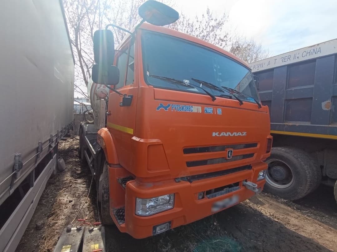 Туймазинский Завод Автобетоновозов 5814* на шасси КамАЗ 65115 6x4 Автобетоносмеситель - 2
