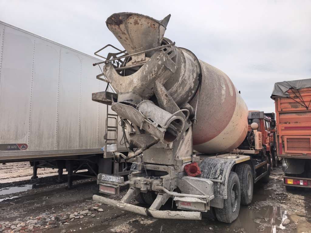 Камаз 6520 6x4 Автобетоносмеситель - 3