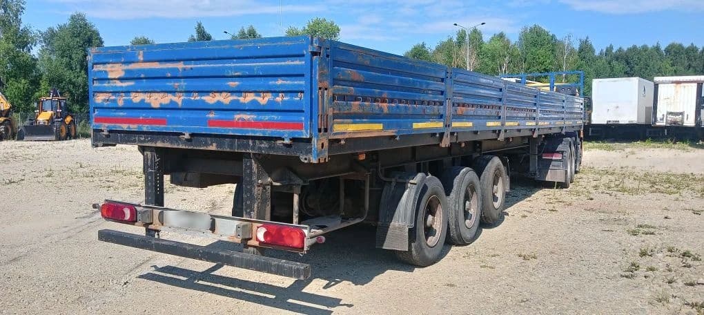 Туймазинский Завод Автобетоновозов 5885* Полуприцеп бортовой - 2