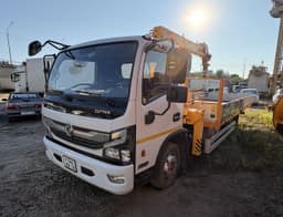 Рускомтранс DFA* на шасси Dongfeng C80 4x2 Бортовой с КМУ - 1
