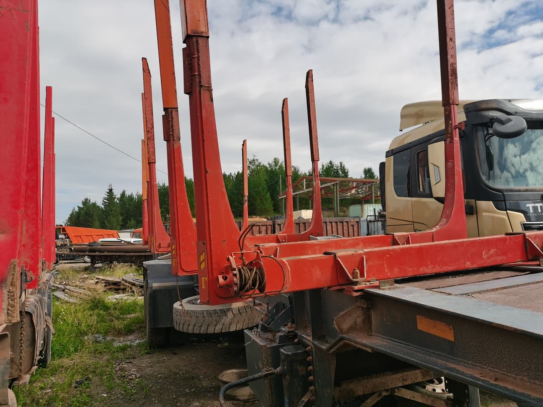 Русский Грузовик 9341* Полуприцеп сортиментовоз - 2