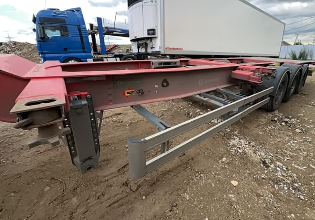 Grunwald 9453 Полуприцеп контейнеровоз 3 оси - 1