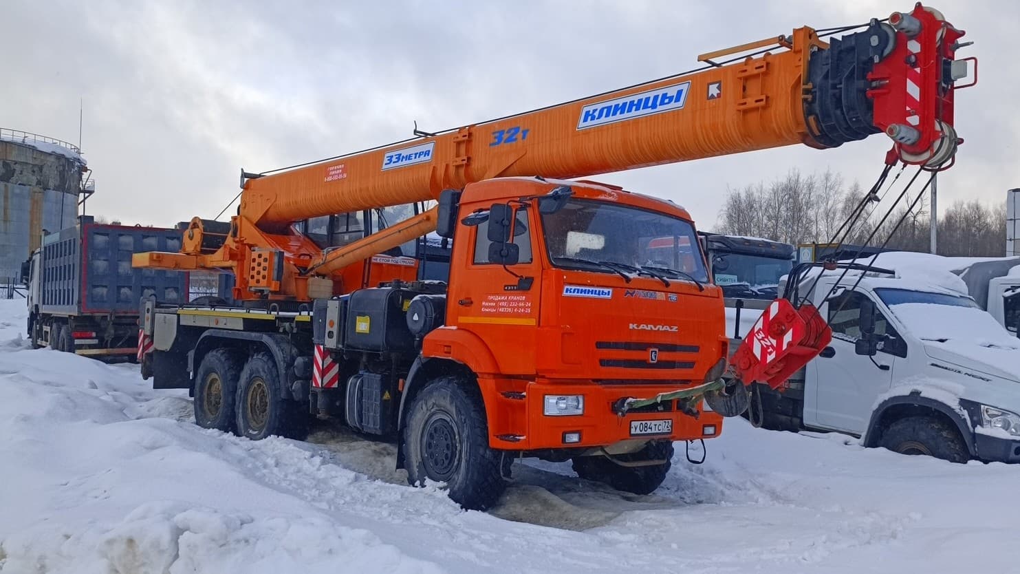 Камаз КС-55729-5К-3 «Клинцы» на шасси 43118 6x6 Автокран - 2