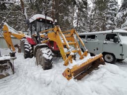 Дорэлектромаш ДЭМ-1145 на базе трактора МТЗ 92П Экскаватор-погрузчик - 2