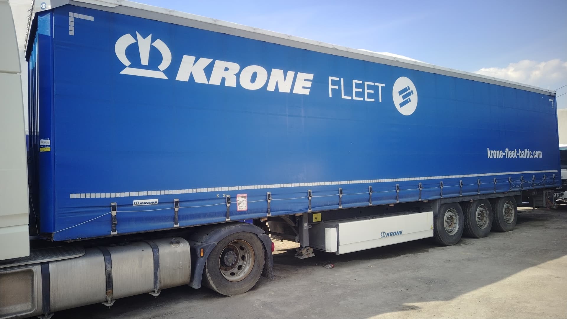 Krone SD Полуприцеп шторный - 1