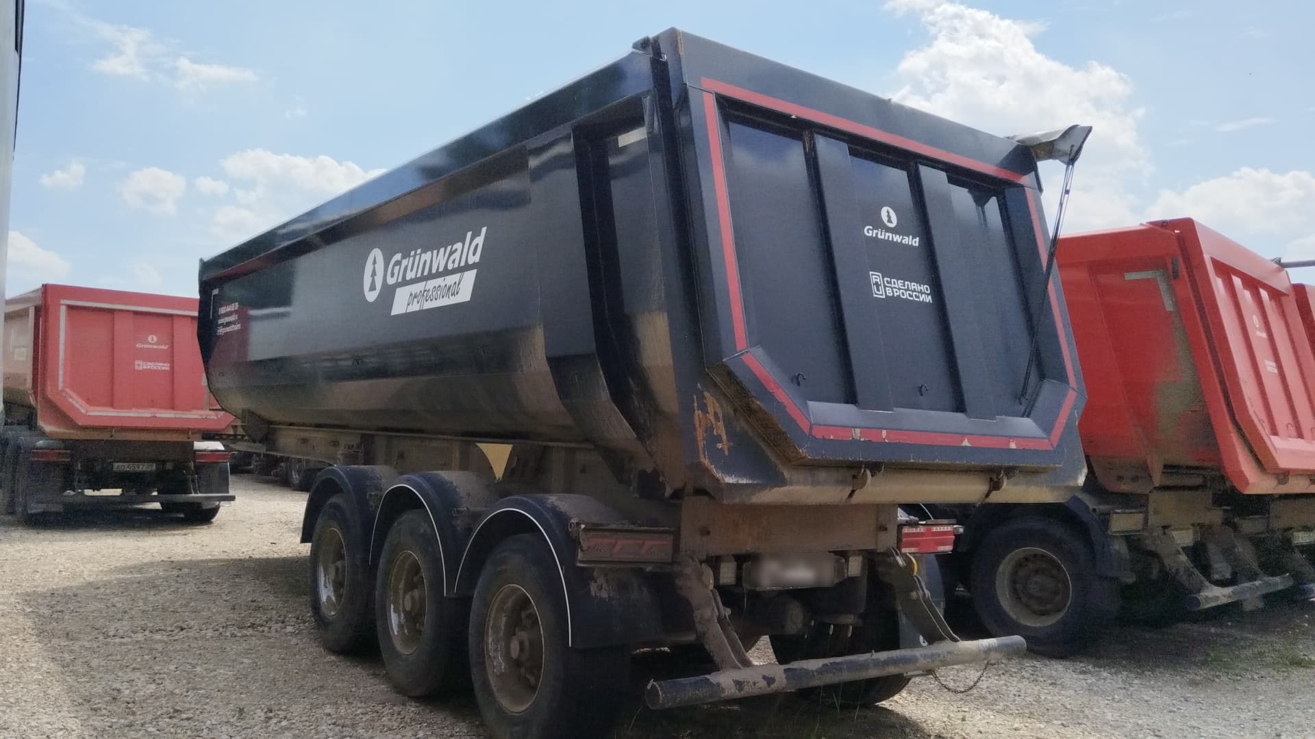 Grunwald 9453 Полуприцеп самосвальный - 4