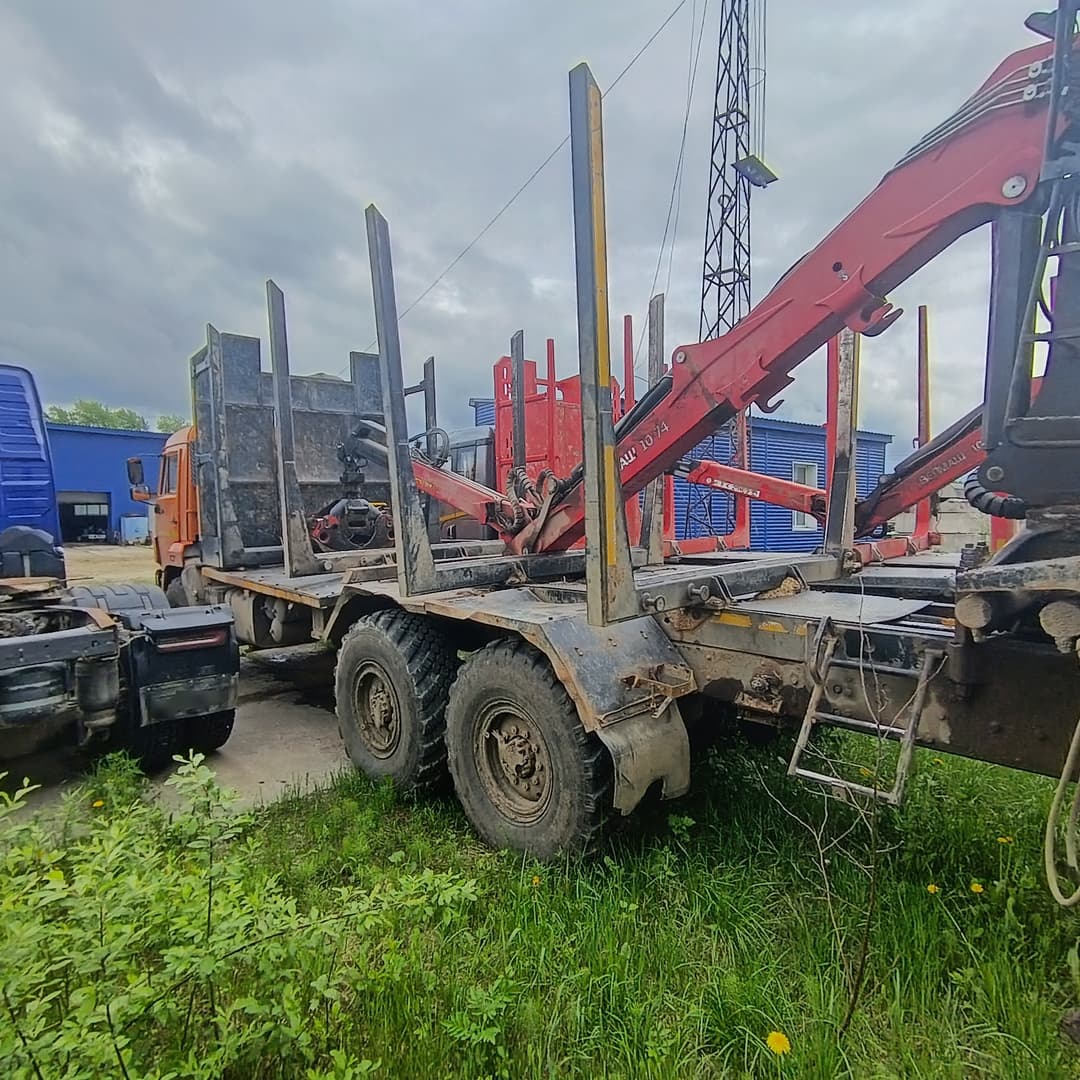 Камаз 43118 6x6 Сортиментовоз с КМУ - 4