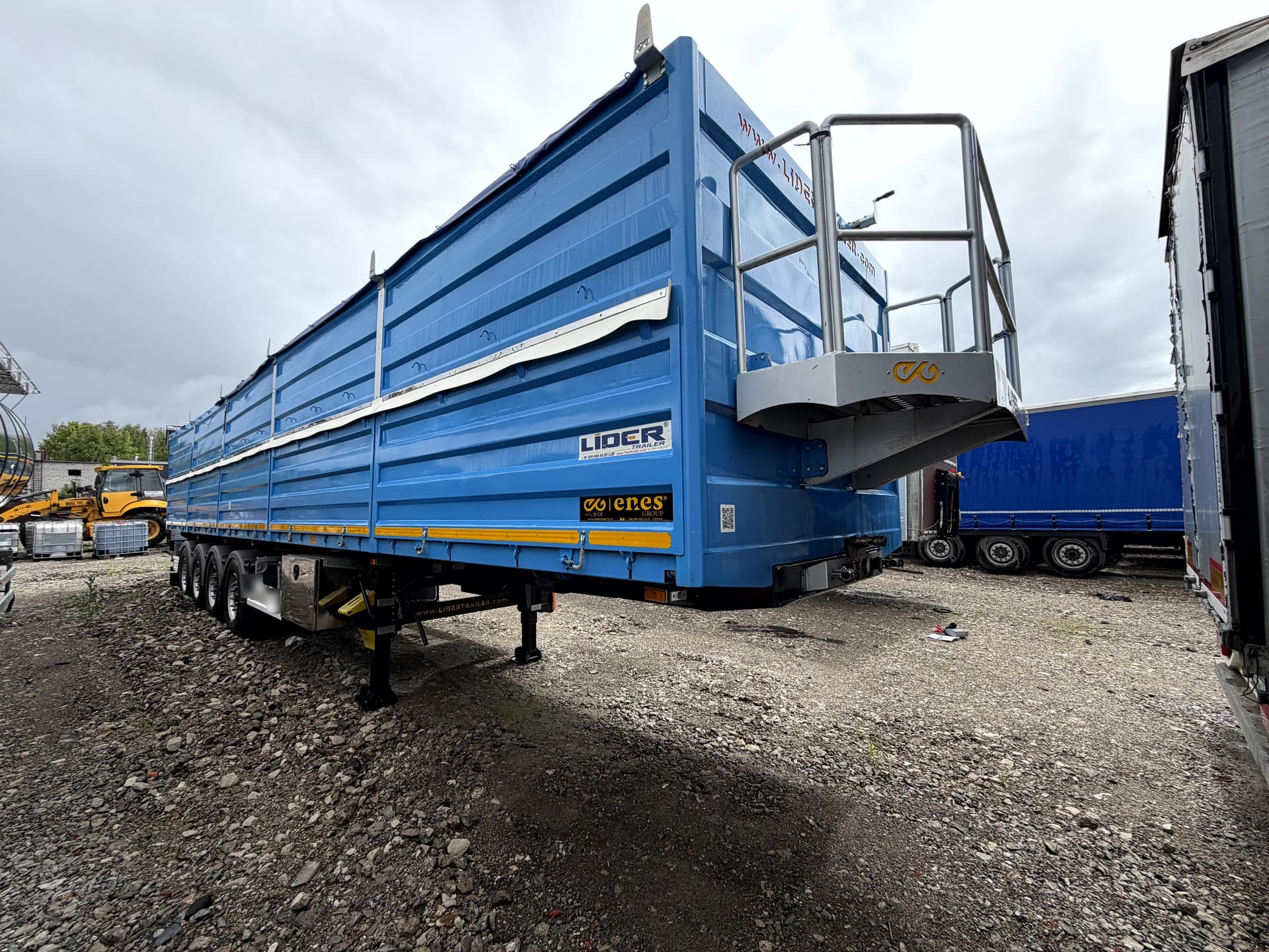 Lider Lowbed E Полуприцеп зерновоз - 2