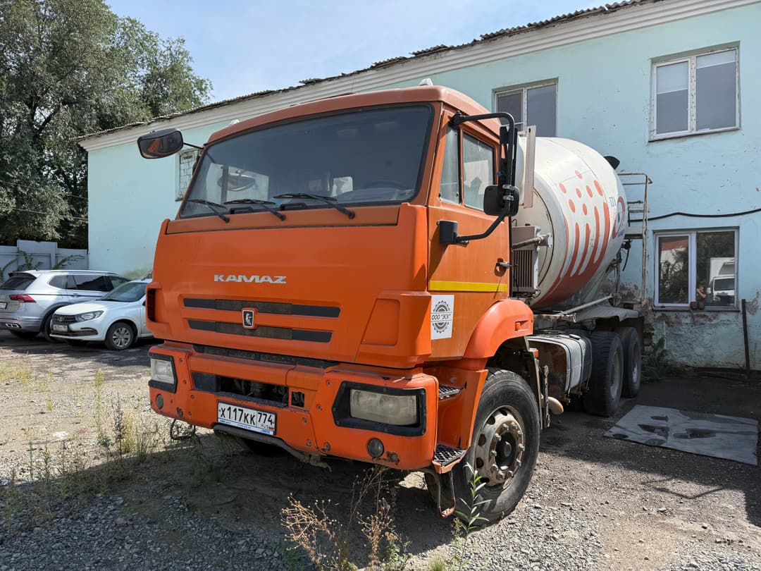 Туймазинский Завод Автобетоновозов 5814* на шасси КамАЗ 6520 6x4 Автобетоносмеситель - 1