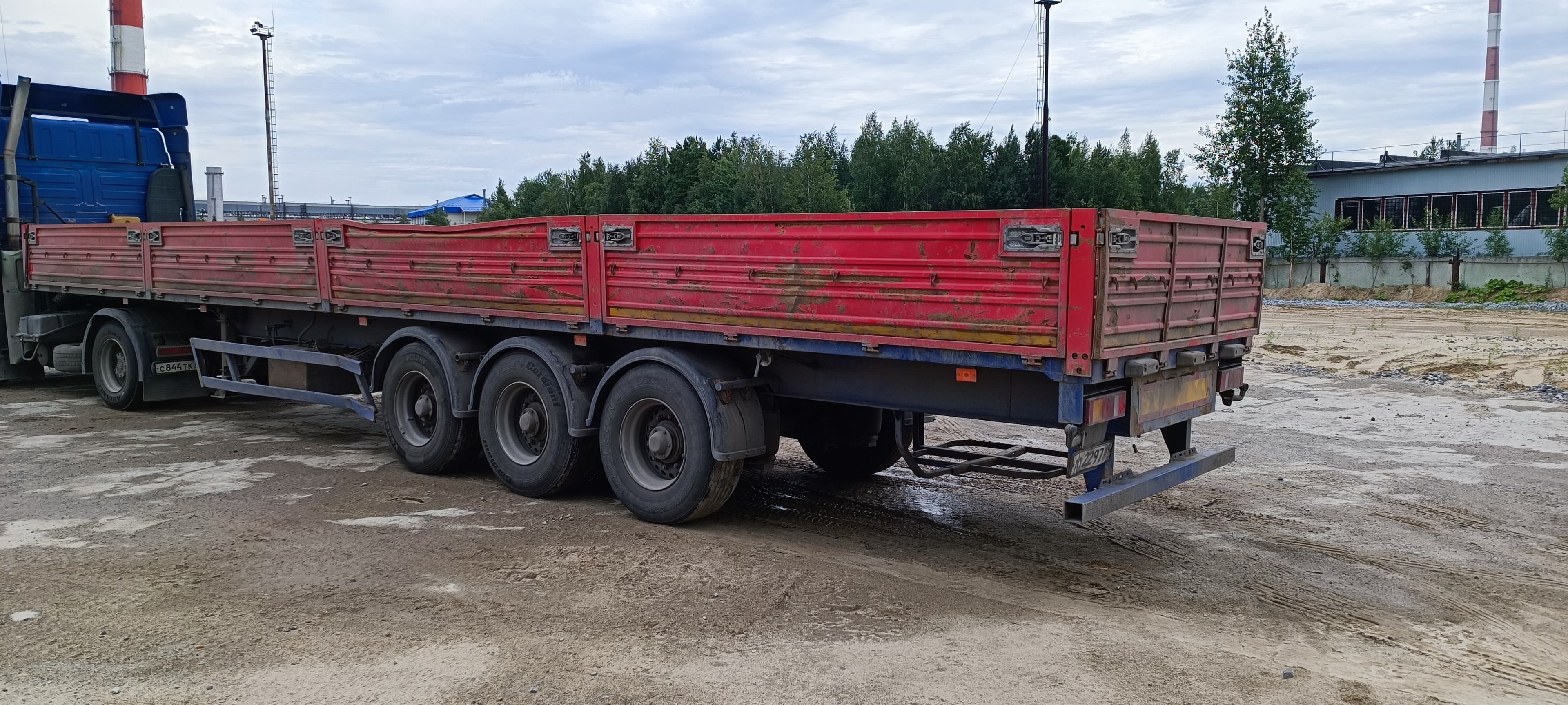 МАЗ 975800 Полуприцеп бортовой - 4
