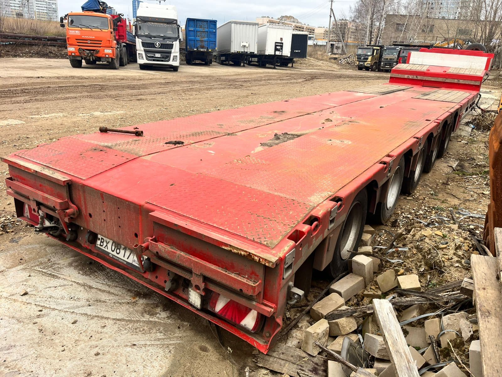 Тверьстроймаш 9939* Полуприцеп тяжеловоз 5 осей - 3