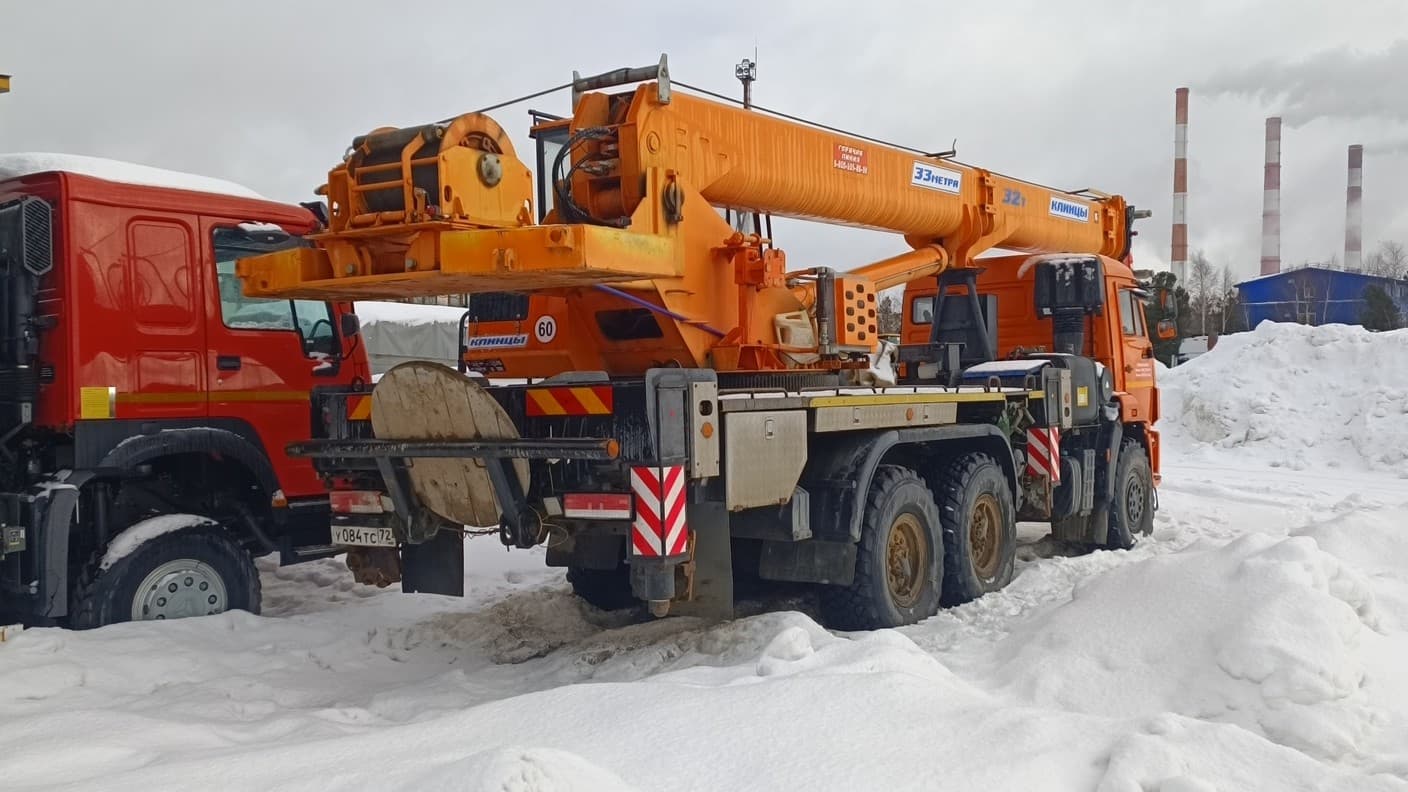 Камаз КС-55729-5К-3 «Клинцы» на шасси 43118 6x6 Автокран - 3