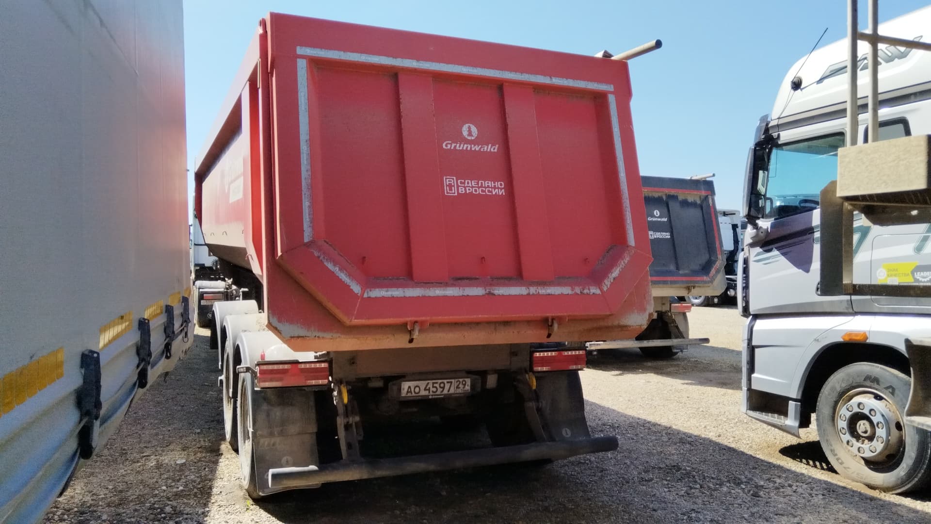 Grunwald 9453 Полуприцеп самосвальный - 4