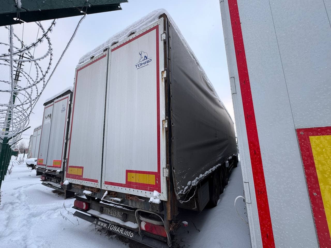 Тонар 9888 Полуприцеп шторный - 3