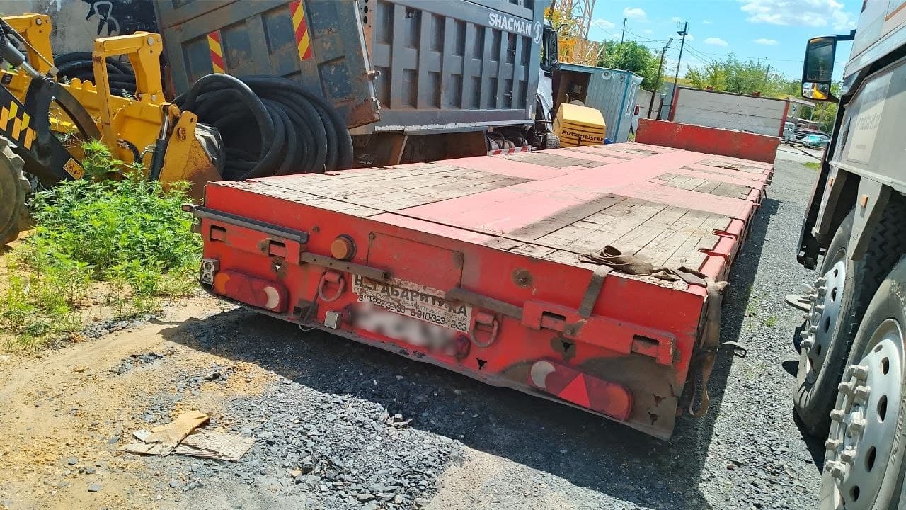 Тверьстроймаш 993941 Полуприцеп тяжеловоз 4 оси - 3